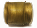 25 Meters - Antique Gold Metallic Leather 1.5mm Round Leather Cord