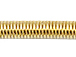 1 Meter - 0.6mm Gold Plated Beadalon French Wire