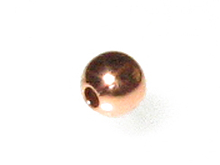 2mm Seam Copper Bead with Anti-Tarnish Finish