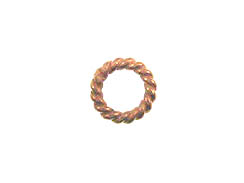 6.5mm Twisted Bright Copper Floater