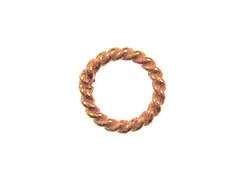 8.4mm Bright Copper Floater Ring 