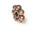 1.5x5mm Antiqued Copper Daisy