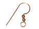 Copper French Hook Ear Wire