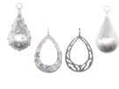 Sterling Silver Drops & Pendants