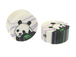 Panda - 11.5mm Fimo Disc (Horizontal Hole) 