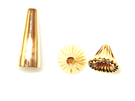 Gold-Filled Bead Cones