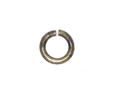 16 Gauge Round Open Jump Ring Antique Brass Plated
