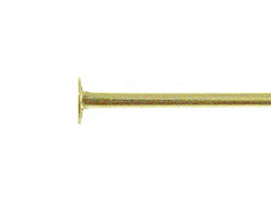 1 Inch, 22 Gauge Gold Filled Headpin