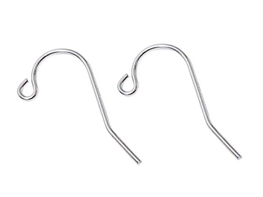 TierraCast French Hook Ear Wire Sterling Silver large loop with