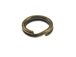 Round Antique Brass Plated Split Ring 