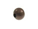 Round Antique Copper Plated Brass Bead 