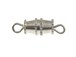 Silver tone Base Metal Screw Clasp 