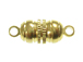 Barrel Shape Magnetic Hamilton Gold Plated Clasp 