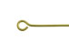 1.5 Inch, 20 Gauge Brass Eyepin