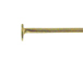 2 Inch, 20 Gauge Brass Headpin