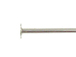 2 Inch, 24 Gauge Silver plated Headpins, 144 Count