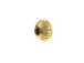 14K Gold Filled 3x2.25mm Corrugated Saucer Bead