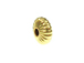 14K Gold Filled 5x2.25mm Corrugated Saucer Bead