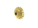 14K Gold Filled 6x3.75mm Corrugated Saucer Bead