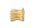 14K Gold Filled 5.5x6.5mm Corrugated Tube Beads 14K Gold Filled 5.5x6.5mm Corrugated Tube Beads