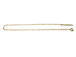 14K Gold-Filled 4.5 inch Ear Threader With 0.5mm Cable Chain, 2 Pcs