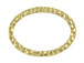 14K Gold-Filled 27.5x20.5mm (2.5mm Wide) Hammered Oval Link