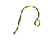 14K Gold - 1.5mm Beaded Ear wire