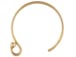 14K Gold-Filled Circle Ball End Ear Wire