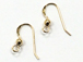 14K Gold-Filled Earwire With 3mm Ball Bulk Pack of 200