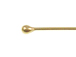 1 Inch, 26 Gauge Gold Filled Headpin With 1.2mm Ball End