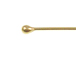2 Inch, 26 Gauge Gold Filled Headpin With 1.2mm Ball End