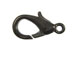 Gun Metal Plated Base Metal Lobster Claw