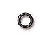 Gun Metal Plated Jump Ring