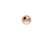 2mm Round Seamless ROSE Gold Filled Beads 14K/20, 0.8mm Hole, 2000 pc Bulk