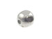 20 Sterling Silver 4mm Round Faceted Beads, 1mm hole