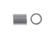 2.5x3mm Crimps Sterling Silver Bead, Pack of 25