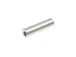 50  Sterling Silver- Liquid Silver Tube Beads 1x8mm