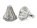 13.5x15mm Sterling Silver Decorative Cone 