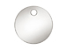 8mm Sterling Silver Disc Blank Charm, 1.2mm Hole, 28.5 Ga