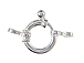 10mm Heavy Duty Spring Ring Clasp Sterling
