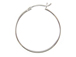 Sterling Silver Hoops w/Clutch 30mm