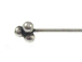 1.5 Inch, 22 Gauge Sterling Silver Headpin With 1.5mm Ball End, 500 pc Bulk 