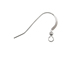 Sterling Silver French Hook Earwire with Ball, 15mm small pack of 10