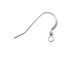 Sterling Silver French Hook Earwire with Ball, 15mm 