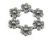 Sterling Silver 6 Daisy Bead Frame