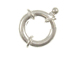 Sterling Silver Spring Ring Clasp