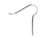 Sterling Silver Earwire No Loop, Blank