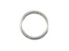 7mm Round Sterling Silver Closed Jump Rings, ?18 Gauge or 1mm Thick