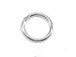 4mm Round Sterling Silver Closed Jump Rings, ?20.5 Gauge or 0.81mm Thick