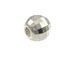 5mm Sterling Silver Mirror Beads, Pack of 10